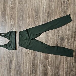 Dark Green Lululemon Set
